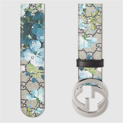 gucci blossom belt|Gucci emblem belt.